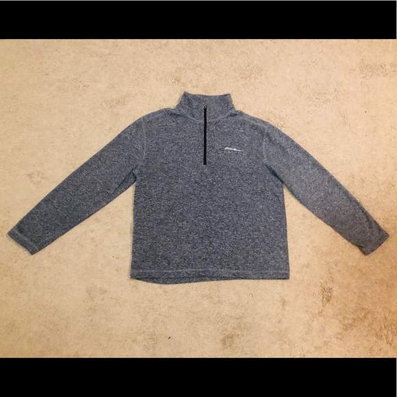 Eddie Bauer Fleece Quarter Zip Sweater - Picture 6 of 7